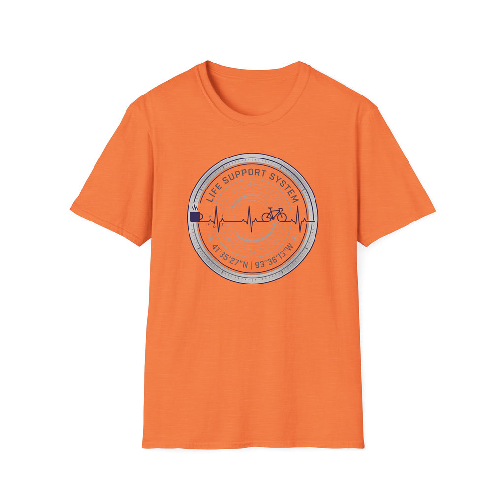Heartbeat Des Moines Badge T-Shirt