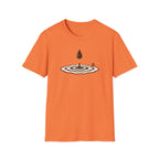 Tiny Cyclist in Drop of Espresso T-Shirt